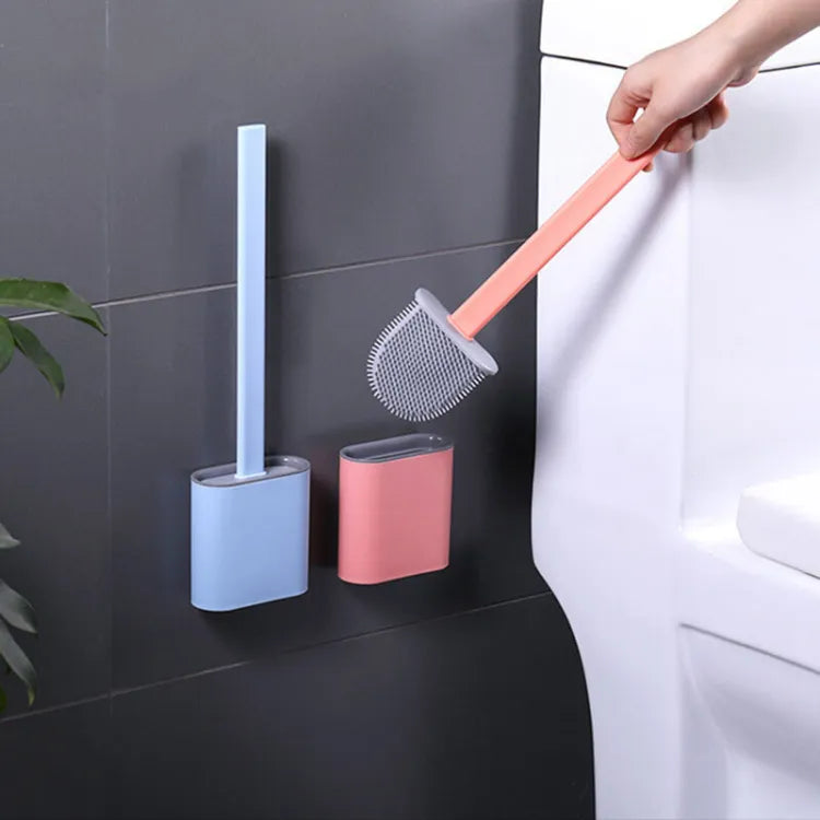 Deep-cleaning Toilet Brush And Holder Set For Bathroom and Home use