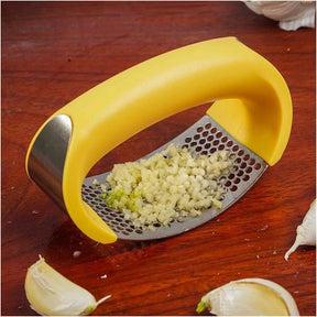 Manual Garlic Press Stainless Steel Handheld for home & kitchen