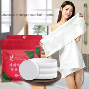 Compressed Bath and Face Spa Towels for Home and Outdoor Use