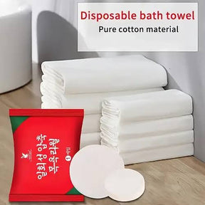 Compressed Bath and Face Spa Towels for Home and Outdoor Use