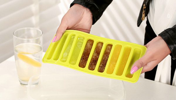 Grids Stick Shape Ice Tray for Home, School and Summers