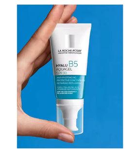 La Roche-posay’s Hyalu B5 Aquagel Spf30 suitable for all skin types