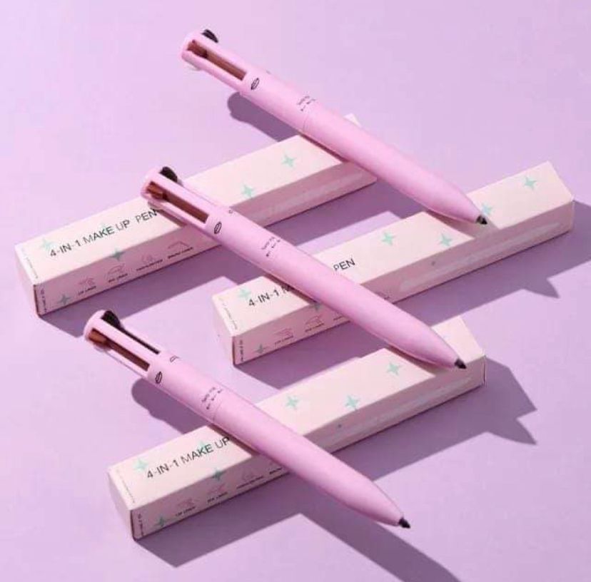 Waterproof 4-in-1 Makeup Pen with Skin-Friendly Formula