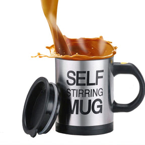 SELF STIRRING COFFEE MUG