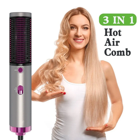 Hot Air Hair Dryer Brush 3 In 1