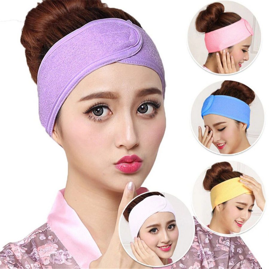 Pack Of 3 Facial Band  For Skin Care & Makeup