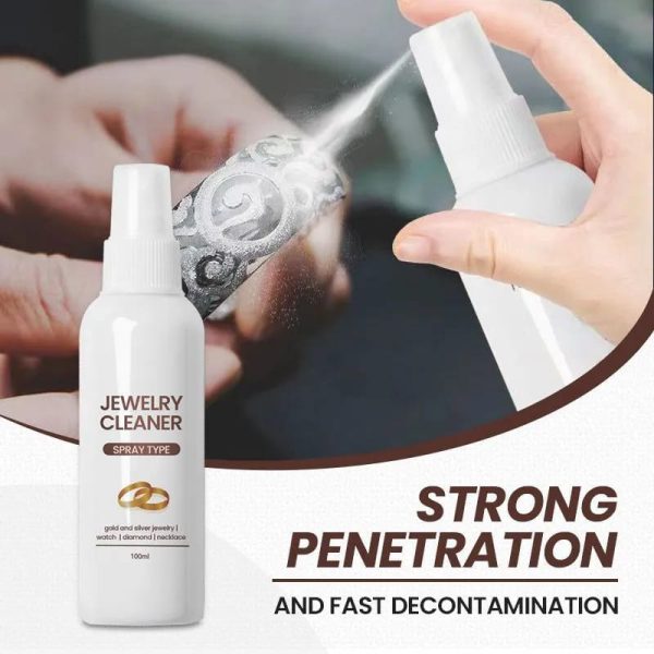 Jewelry Cleaner Spray for Diamond Silver Gold Jewelry  for home & commerical use 100 ml