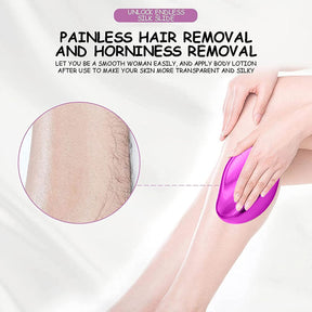 Painless Exfoliation Hair Removal Tool For Arms Legs Back-ideal for sensitive skin