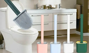 Deep-cleaning Toilet Brush And Holder Set For Bathroom and Home use