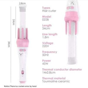 Automatic Rotating Hair Curler