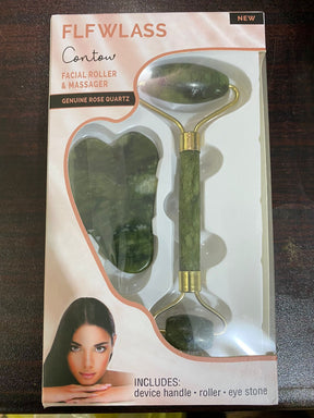 Flawless Jade Roller With Stone for Skin care (marble)