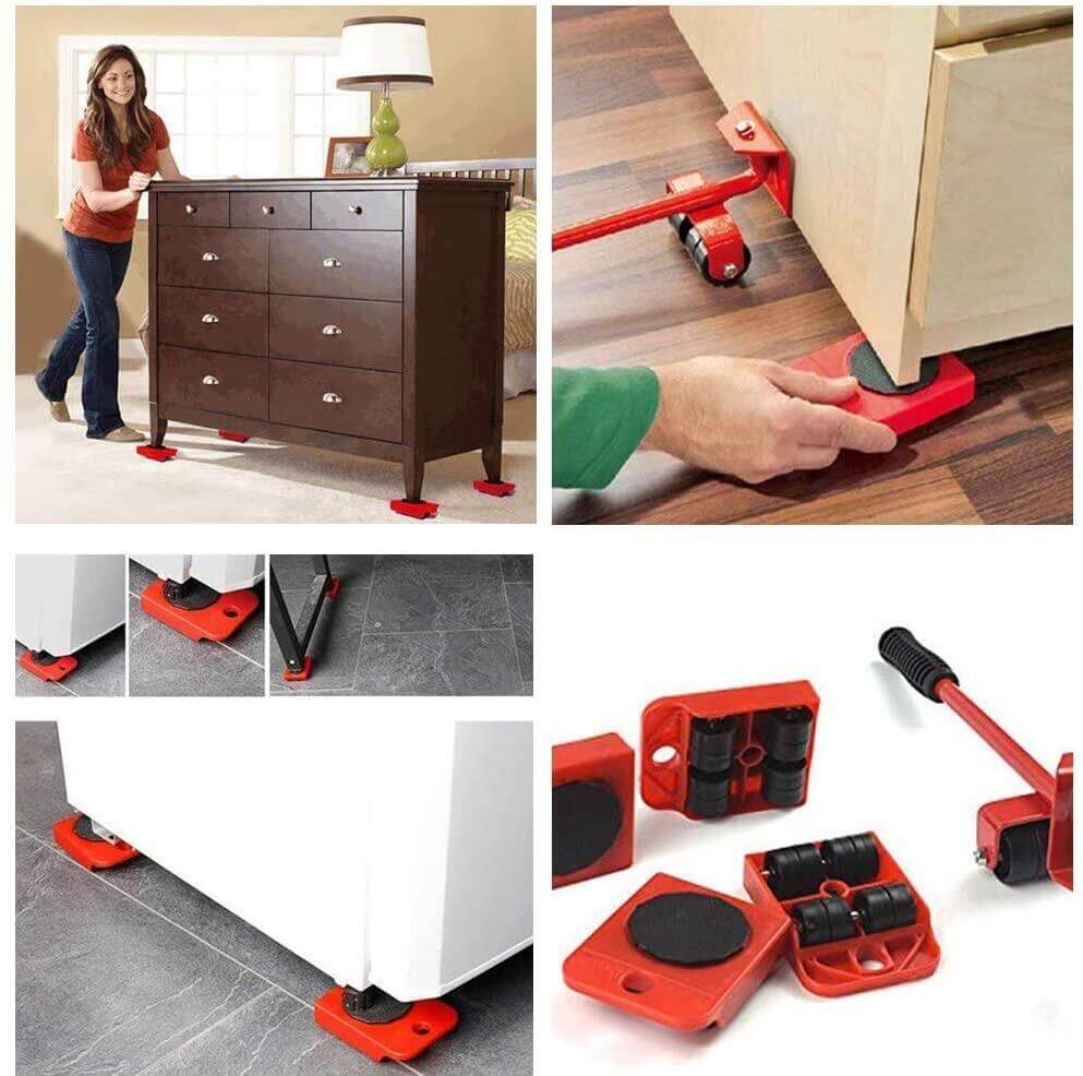 (5 In 1) Heavy Furniture Moving Tool-Transport Lifter