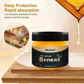 Bee Wax Furniture Polish & Shiner 80 gms for home and commercial use