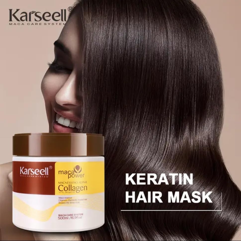 Karseell Hair Repair Mask – Deep Conditioning For Dry Damaged Hair Skin 500ml