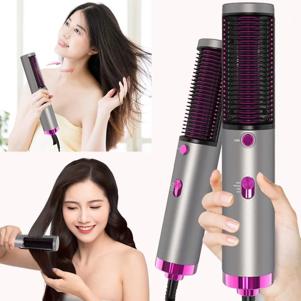 Hot Air Hair Dryer Brush 3 In 1