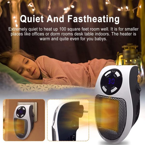 Portable Electric Energy-saving Heater Fan for home & outdoor