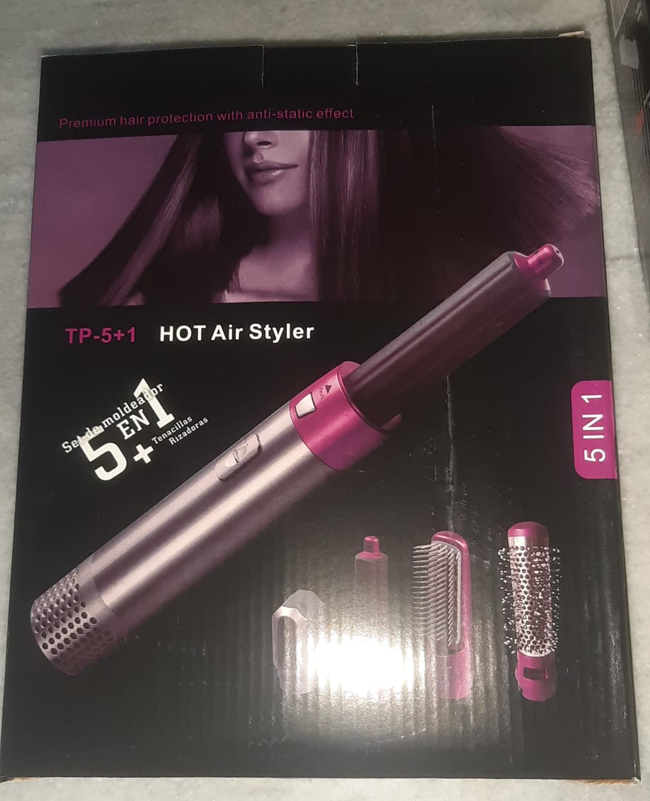 Hair Dryer Hot Air Brush 5 In 1