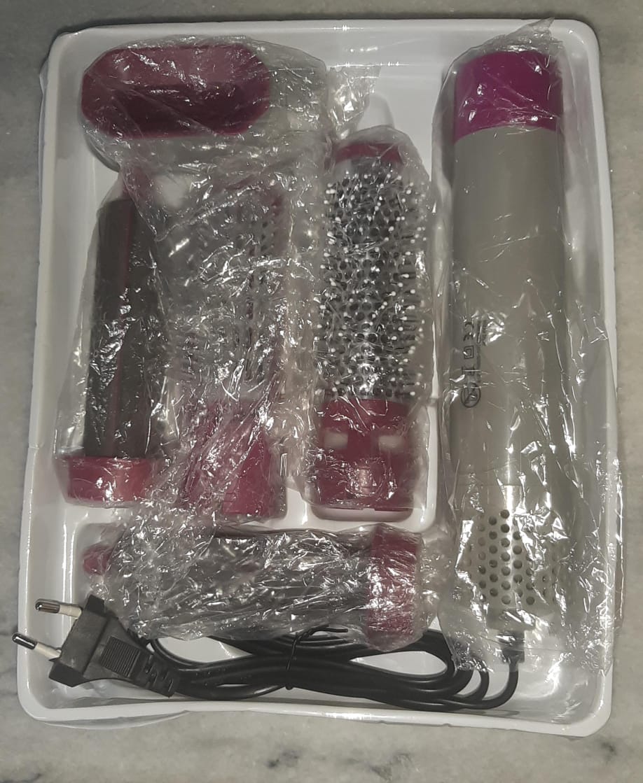 Hair Dryer Hot Air Brush 5 In 1