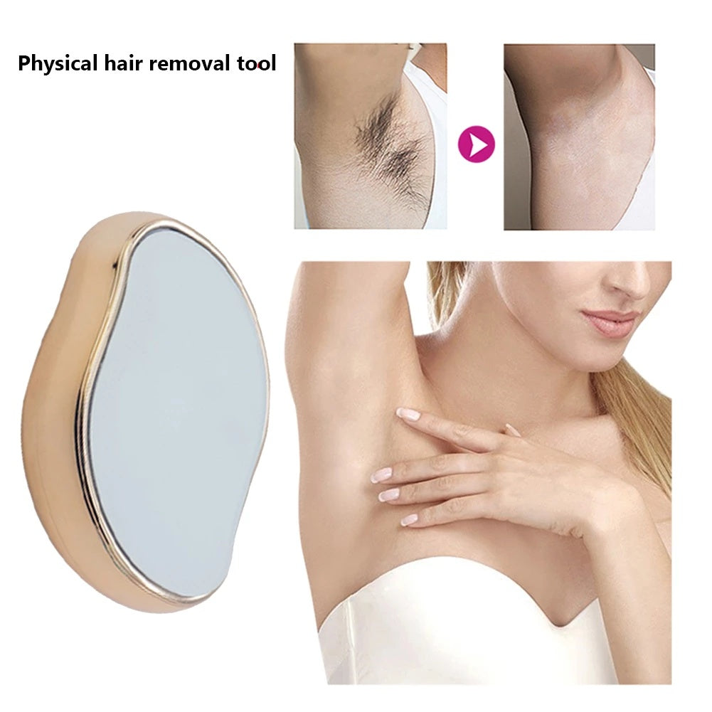 Painless Exfoliation Hair Removal Tool For Arms Legs Back-ideal for sensitive skin