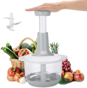 Manual Hand Push Chopper | Multi-functional Vegetable Grater for home & kitchen