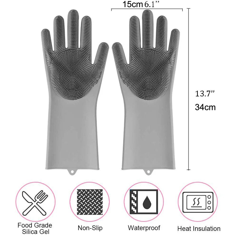 Dishwashing Cleaning Gloves for home & kitchen