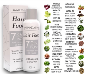 Havelyn Hair Food Oil | 7 Oils in One | More Than 30 Herbs (Original)