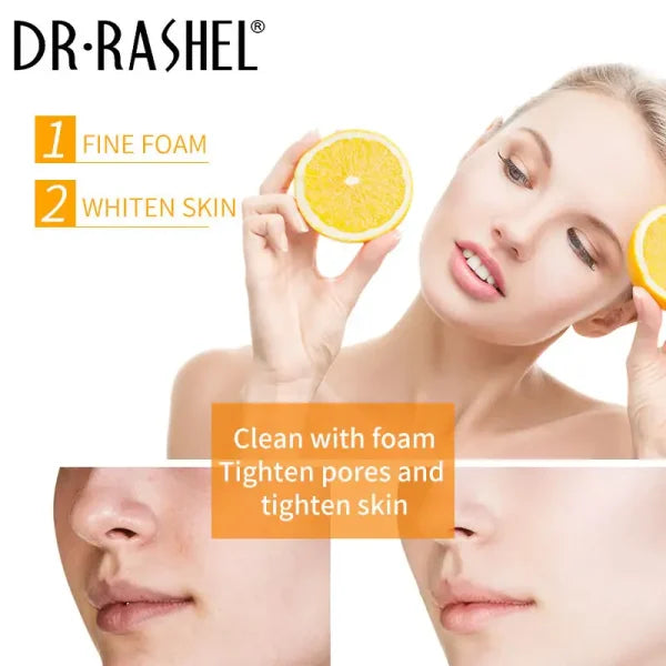 Dr Rashel Vitamin C Brightening Face Wash | Brightening Lightening Facial Clean – 100g