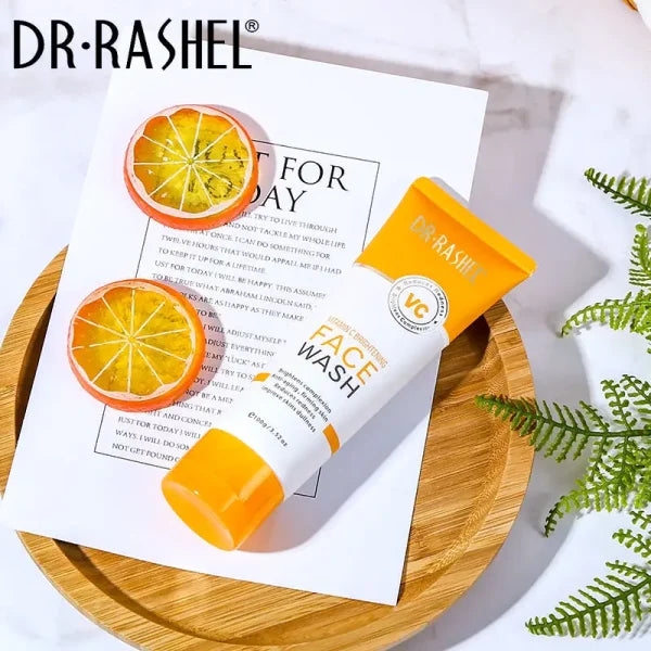 Dr Rashel Vitamin C Brightening Face Wash | Brightening Lightening Facial Clean – 100g