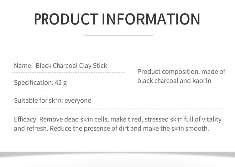 Dr.rashel Pore Detox Black Charcoal Clay Mask Stick – 42g