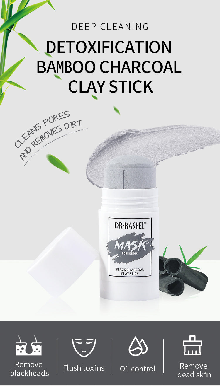 Dr.rashel Pore Detox Black Charcoal Clay Mask Stick – 42g