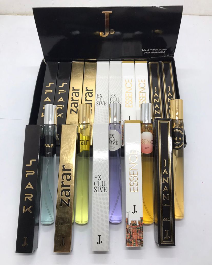 J. Perfume Pen Pocket Perfume-35ml (5 Different Scents Included)