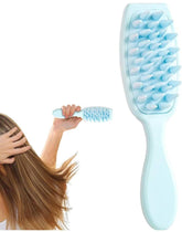 Silicone Hair Brush with skin friendly material