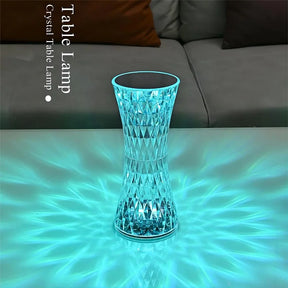 Led Touch Sensor Diamond Table Lamp For Home Decor