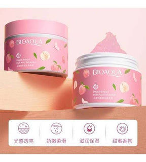 Bioaqua Peach Extract Fruit Acid Exfoliating Skin Gel Cream 140g