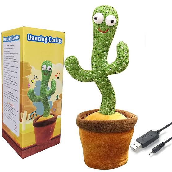 Dancing Cactus for kids Rechargable