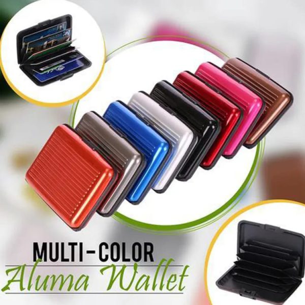 Aluma Water & Damage-proof Wallet & Card Holder