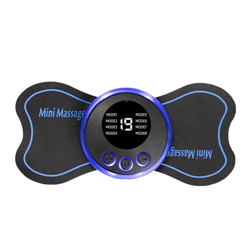 Mini EMS Electric Neck Massager For Cervical Back Vertebra Massage