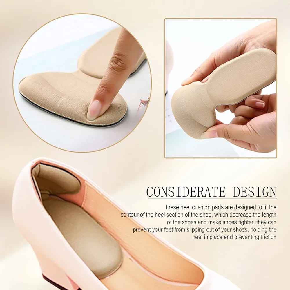 Insole Heel Cushion Pads | Heel Protector & Foot Care Cushion Inserts