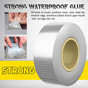 Waterproof Aluminum Foil  Rubber Tape  2 Inch X 1.5 Mtr for home & outdoor use