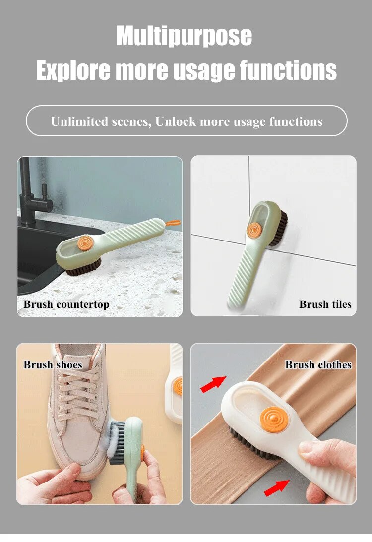 Multi-purpose Shoe Brush