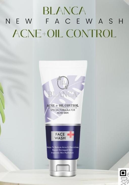 Blanca Facewash Pollution D-tox \ Acne+oil Control \spotless Glow \ Skin Cleanser