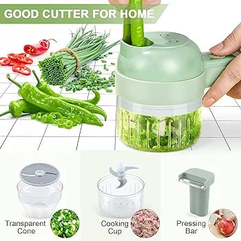 Portable Electric Vegetable Cutter Set-for home & kitchen