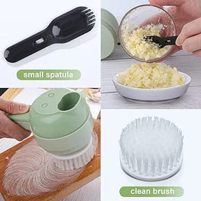 Portable Electric Vegetable Cutter Set-for home & kitchen