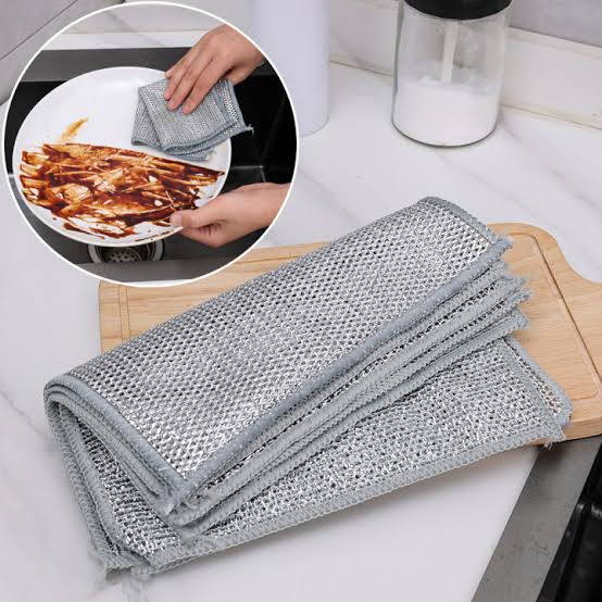 Multipurpose Wire Dishwashing Rags for home & kitchen ( Pack of 4, 8 and 12)