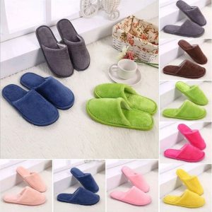 Multi Color Soft Cotton Slippers For Men And Women Free Size