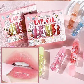 (pack Of 3)lip Oil For Winters Glossy Lips