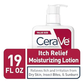 Cerave Itch Relief Moisturizing Lotion With Pramoxine Hydrochloride For Dry Skin (237ml)