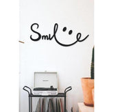 3D Wall Art Smile Elegant Calligraphy Home Decor