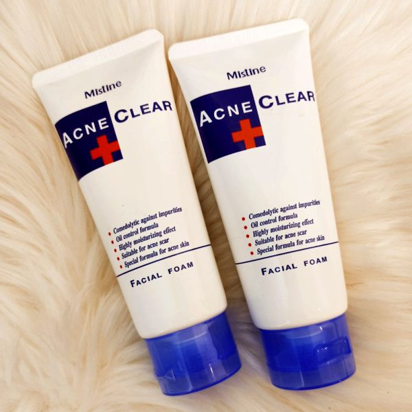 Mistine Acne Clear Face Wash Facial Foam 85 Ml