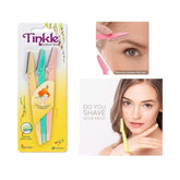 Pack Of 3 Tinkle Eyebrow Razor Eyebrow Face Hair Removal & Shaper